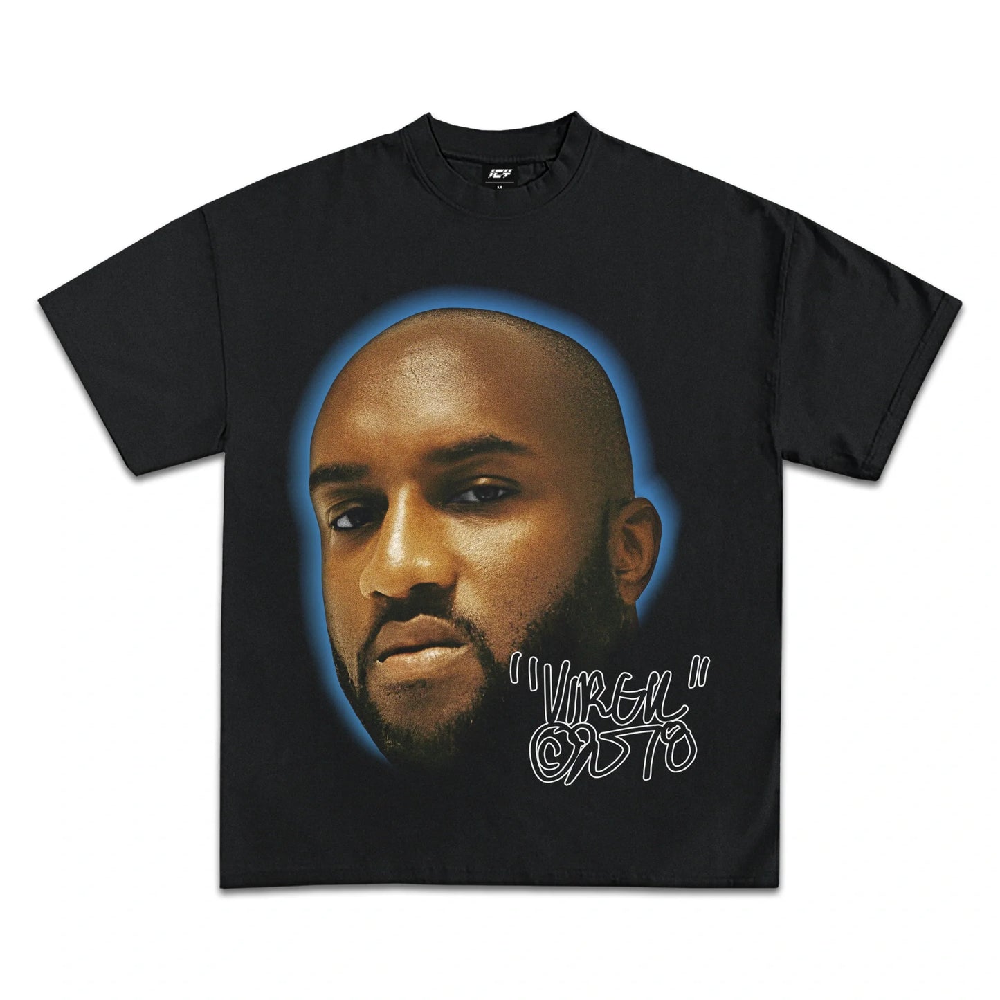 Virgil Abloh Inspired Jumbo Graphic Tee: Premium Heavyweight Cotton, Iconic Design