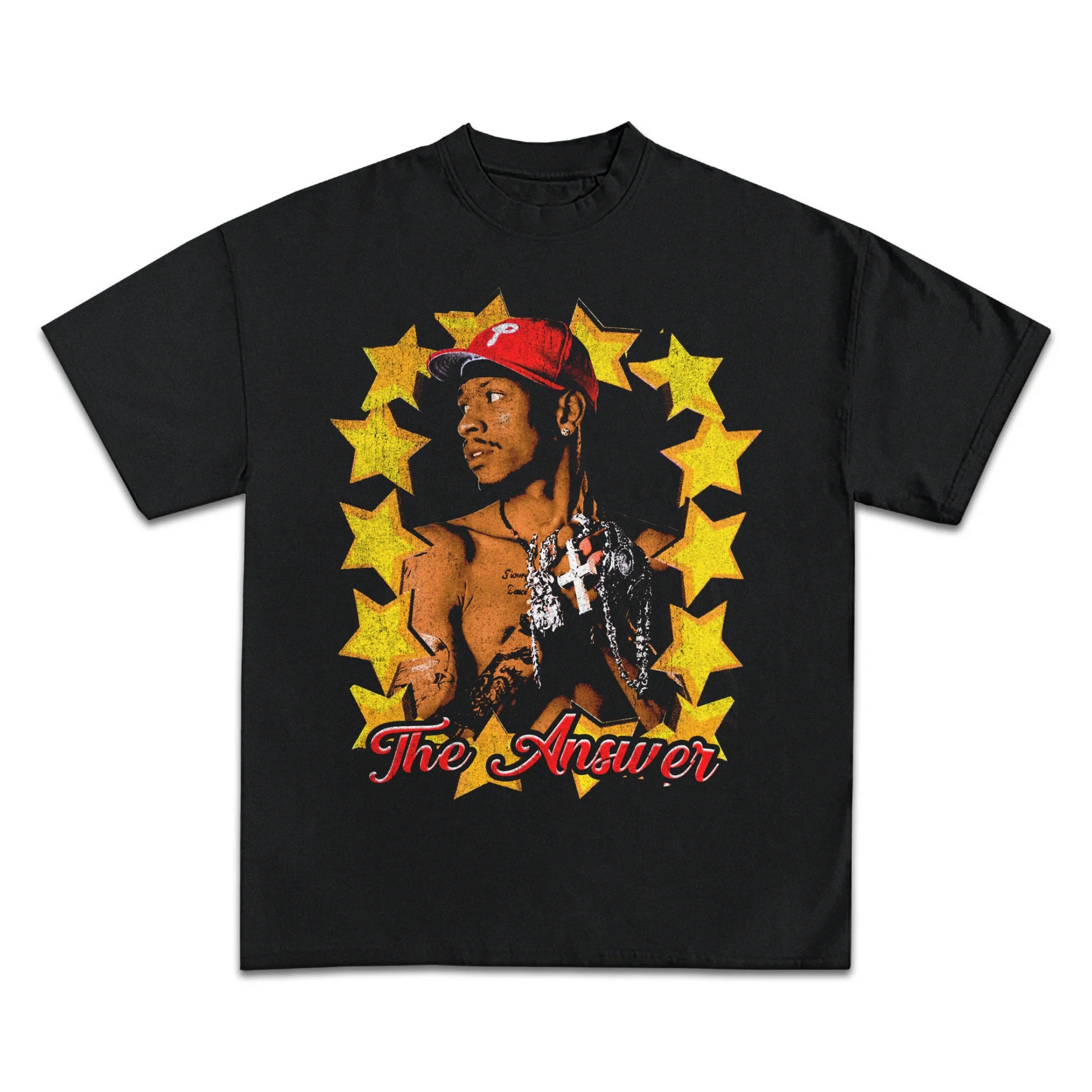 Allen Iverson 'The Answer' Graphic T-Shirt | Premium Heavyweight Cotton Tee