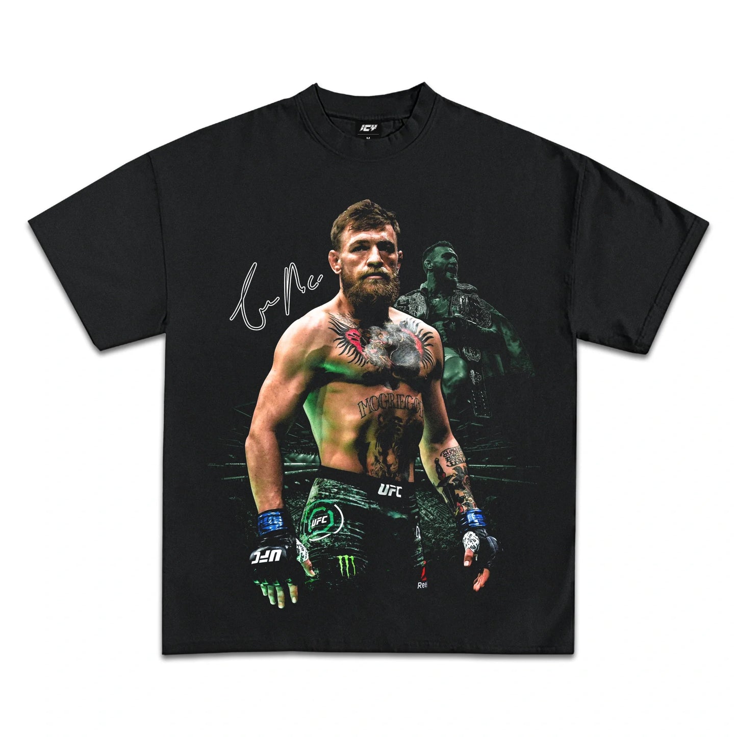 Conor McGregor UFC Boxing Heavyweight Cotton Graphic T-Shirt for Men