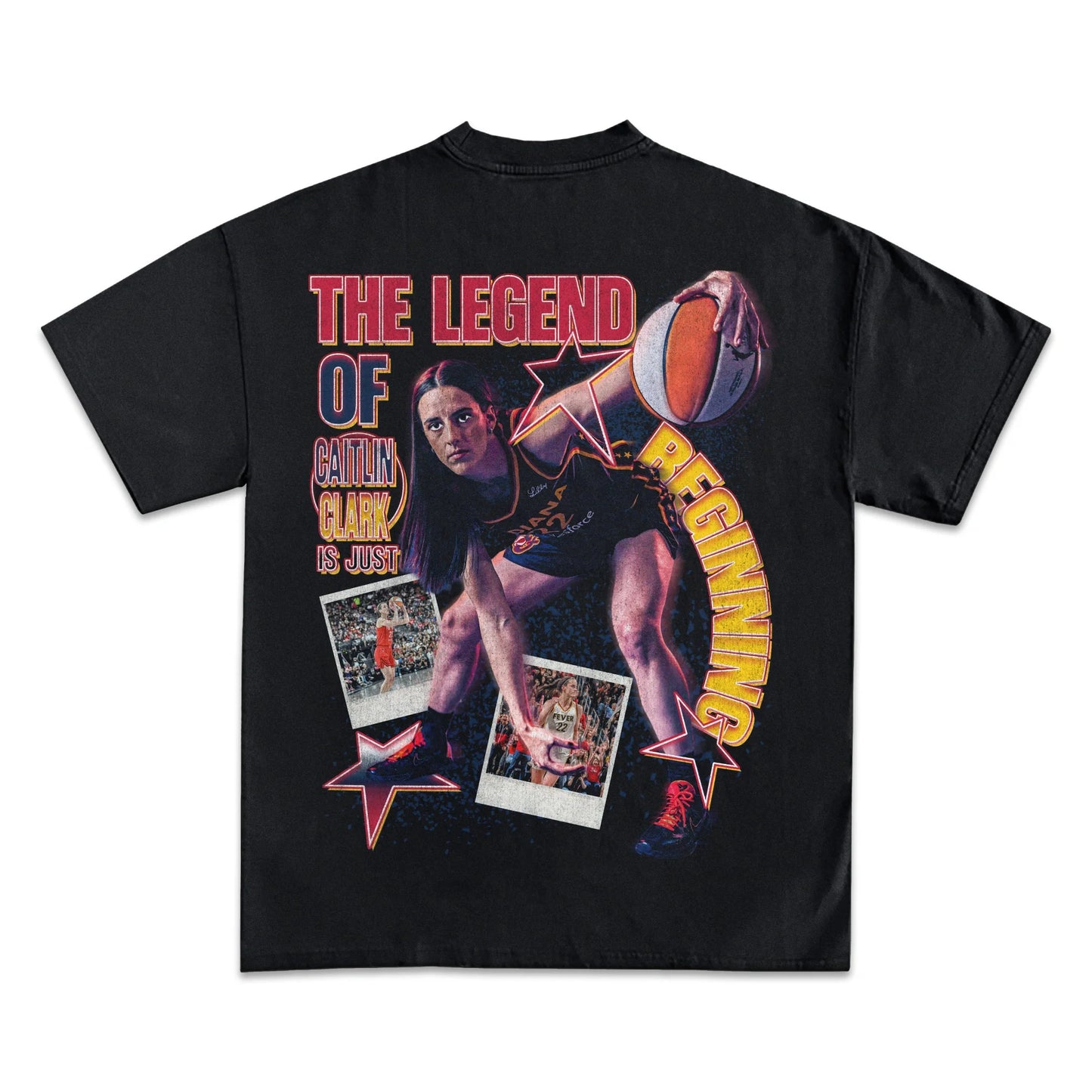 Caitlin Clark Graphic T-Shirt: Premium Cotton Fan Apparel for Basketball Enthusiasts