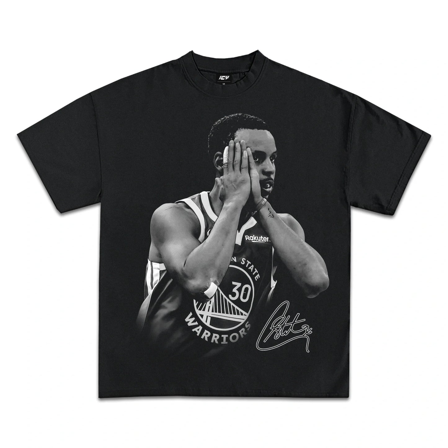 Exclusive Steph Curry Icy Graphic T-Shirt: Premium Heavyweight Cotton Fan Apparel
