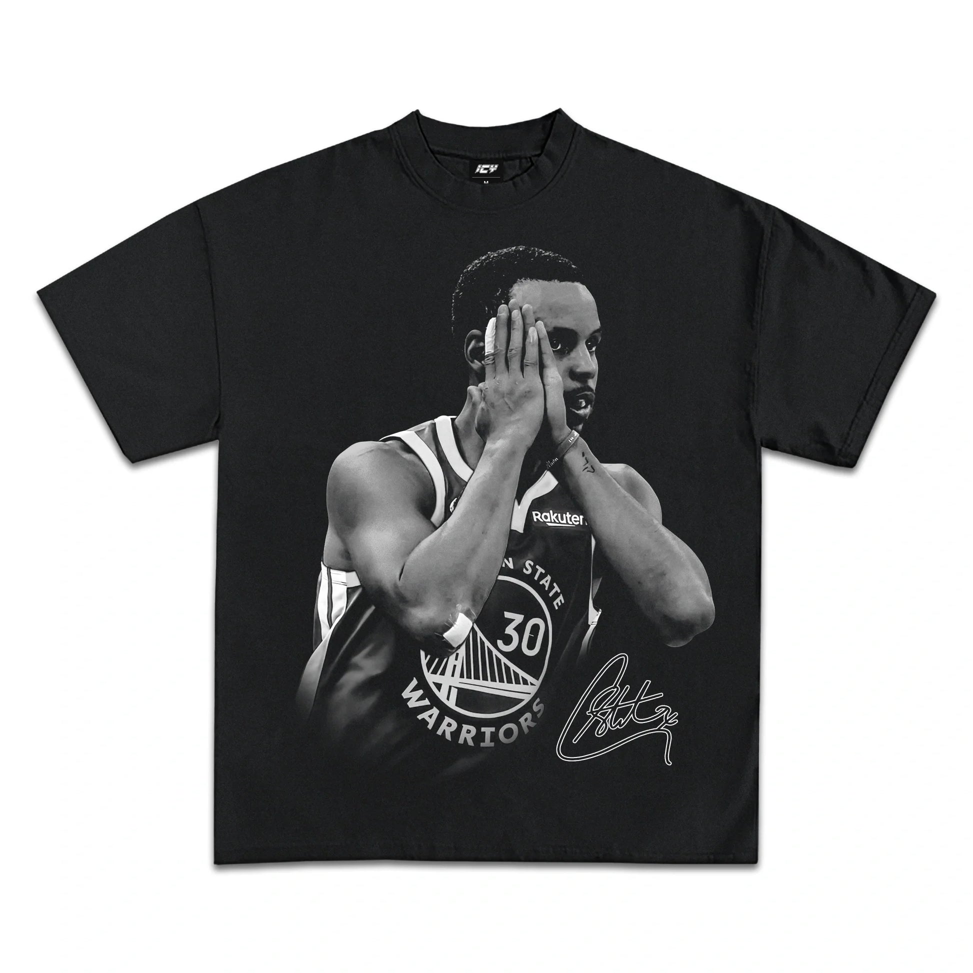 Exclusive Steph Curry Icy Graphic T-Shirt: Premium Heavyweight Cotton Fan Apparel