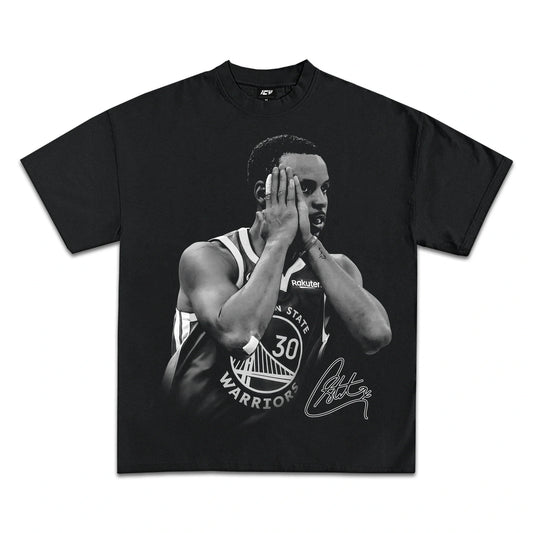 Exclusive Steph Curry Icy Graphic T-Shirt: Premium Heavyweight Cotton Fan Apparel