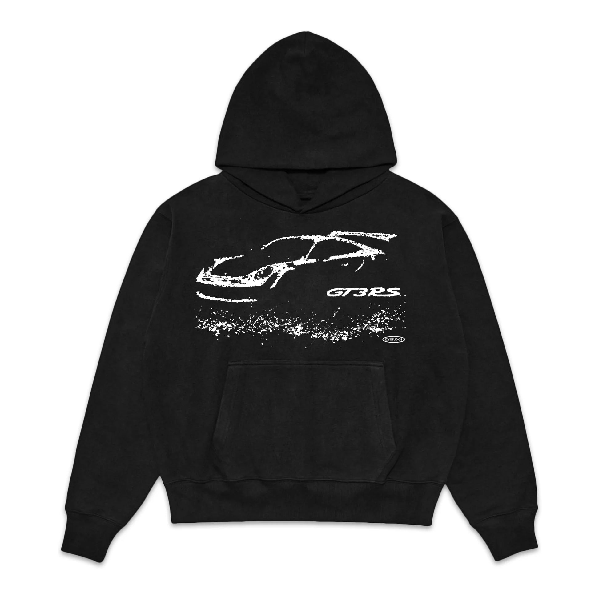 Premium Porsche 911 GT3RS Fleece Hoodie: Ultimate Comfort, Stylish Automotive Design