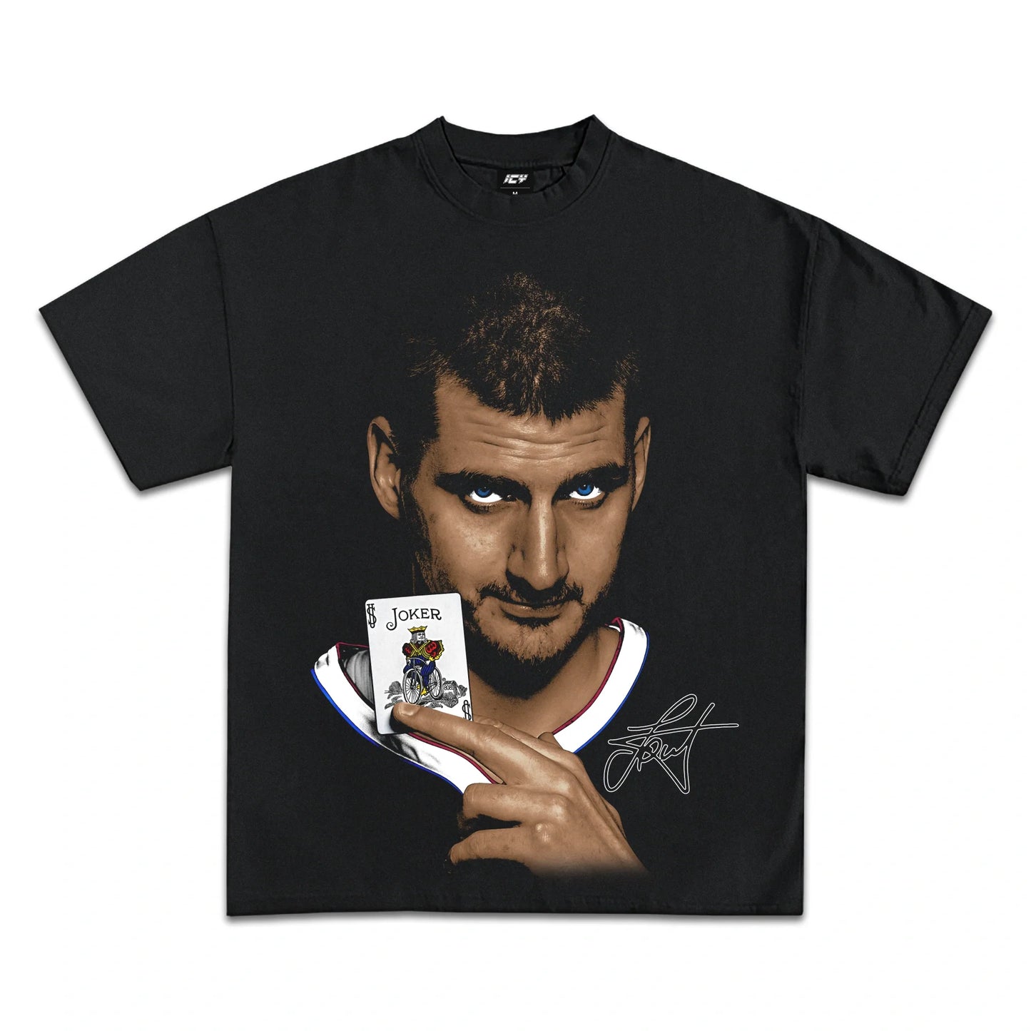 Nikola Jokic 'Joker' Exclusive Graphic T-Shirt | Premium Heavyweight Cotton Tee