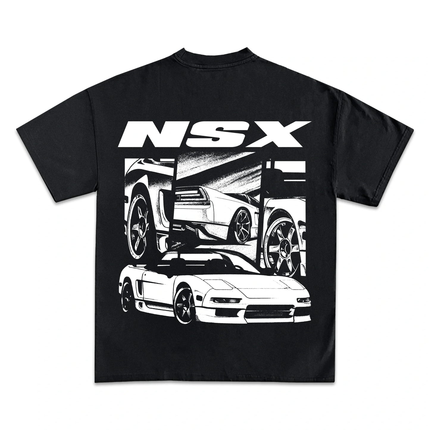 Icy Honda NSX Racing Tee: Premium Heavyweight Cotton, Iconic Car Design, Unisex Fit