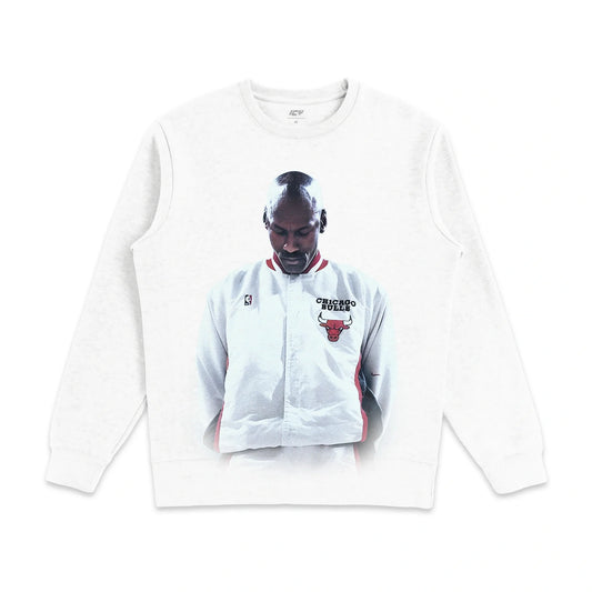 Michael Jordan Pre-Game Graphic Sweatshirt - Heavyweight Cotton Fleece Crewneck