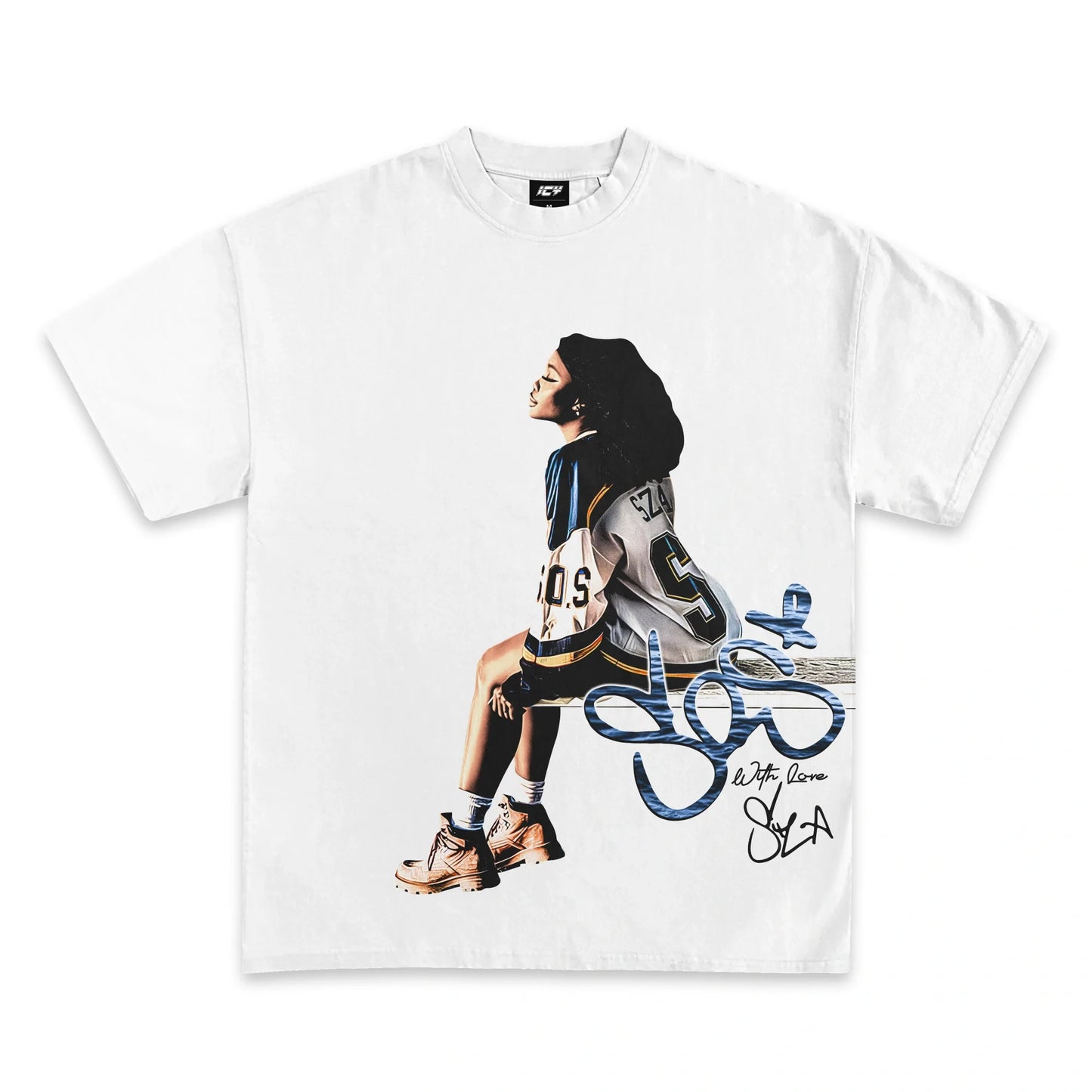 SZA SOS Graphic T-Shirt: Premium Heavyweight Cotton, Iconic Album Art, Comfortable Fit