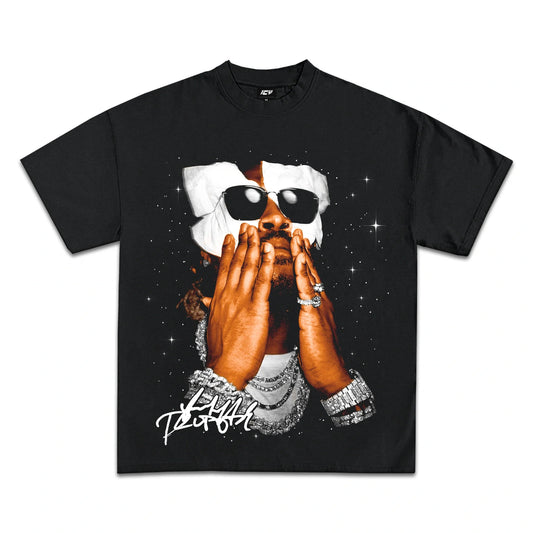 Icy Future Hendrix Exclusive Graphic Tee - Premium Heavyweight Cotton Music T-Shirt