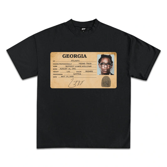 Premium Heavyweight Young Thug Graphic T-Shirt - Comfortable Cotton Music Tee