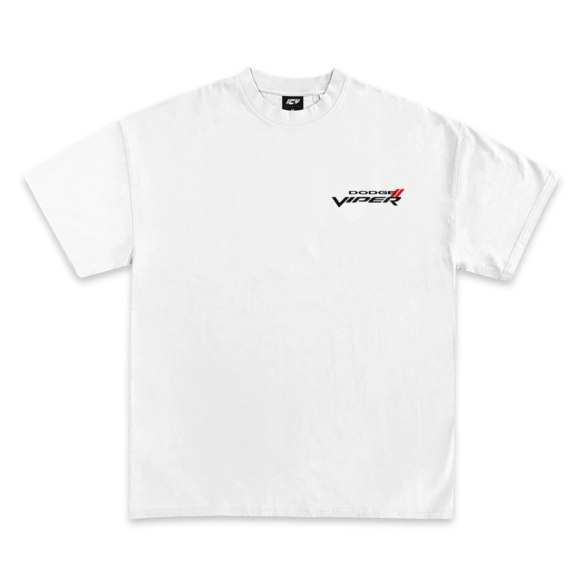 Classic American Muscle Car Dodge Viper GTS Heavyweight Cotton Graphic T-Shirt