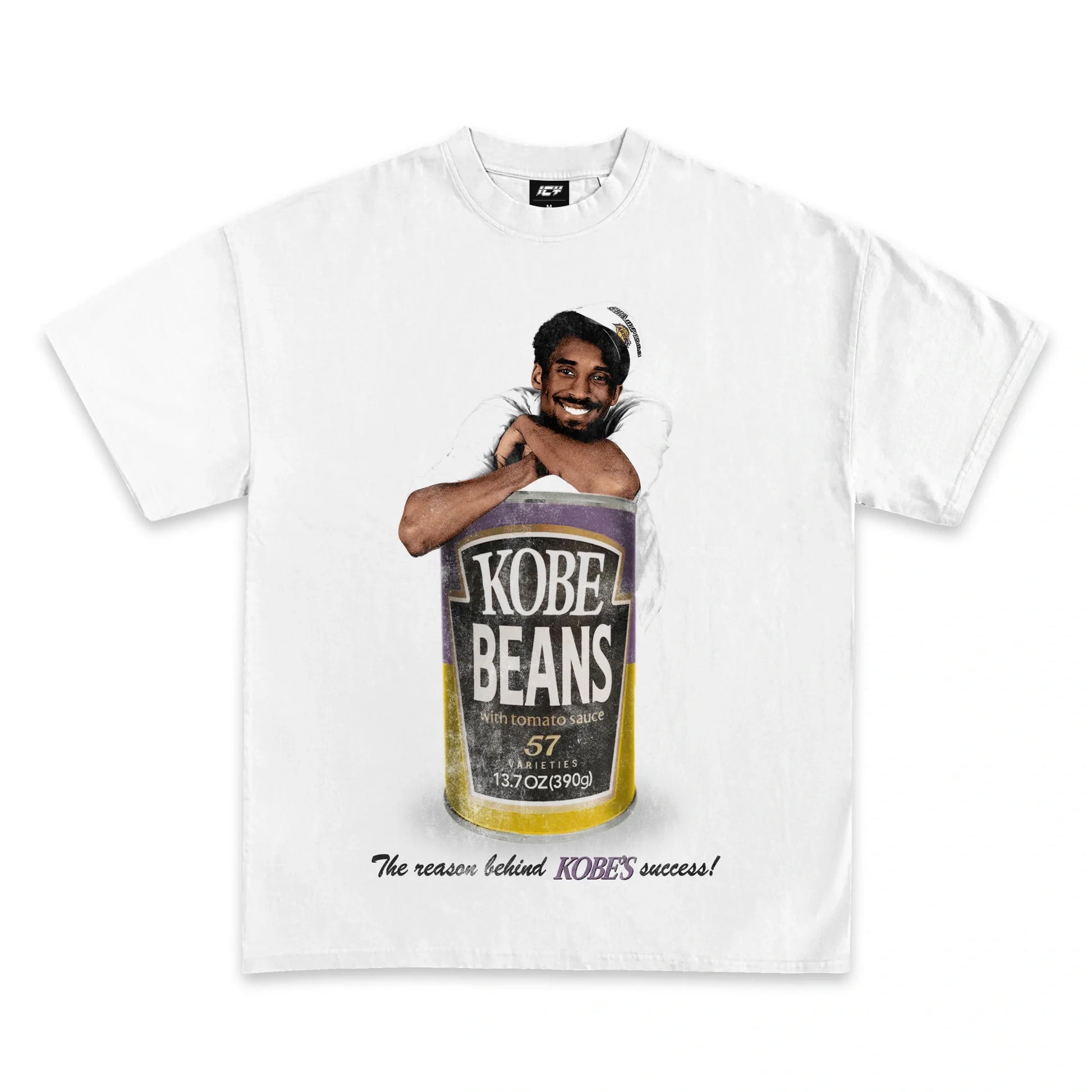 Premium Kobe Beans Graphic T-Shirt, Heavyweight Cotton, Classic Fit, Iconic Style
