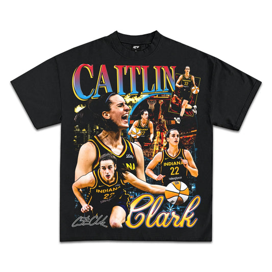 Caitlyn Clark Rookie of the Year Heavyweight Cotton Fan Graphic T-Shirt