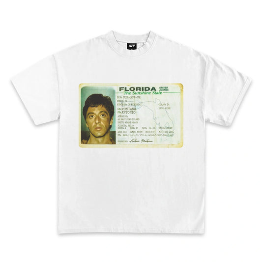 Iconic Scarface Tony Montana Graphic T-Shirt: Premium Heavyweight Cotton Tee