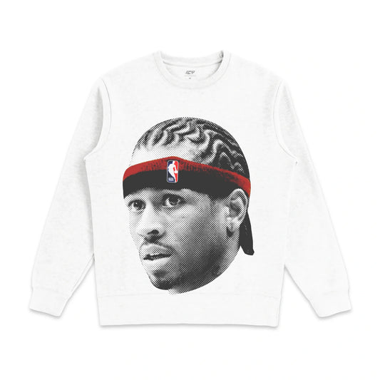 Allen Iverson Icy Exclusive Crewneck Sweatshirt – Premium Cotton Fleece Fan Apparel