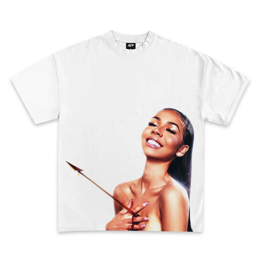 Mariah The Scientist Icy Heavyweight Cotton Graphic T-Shirt Exclusive Design