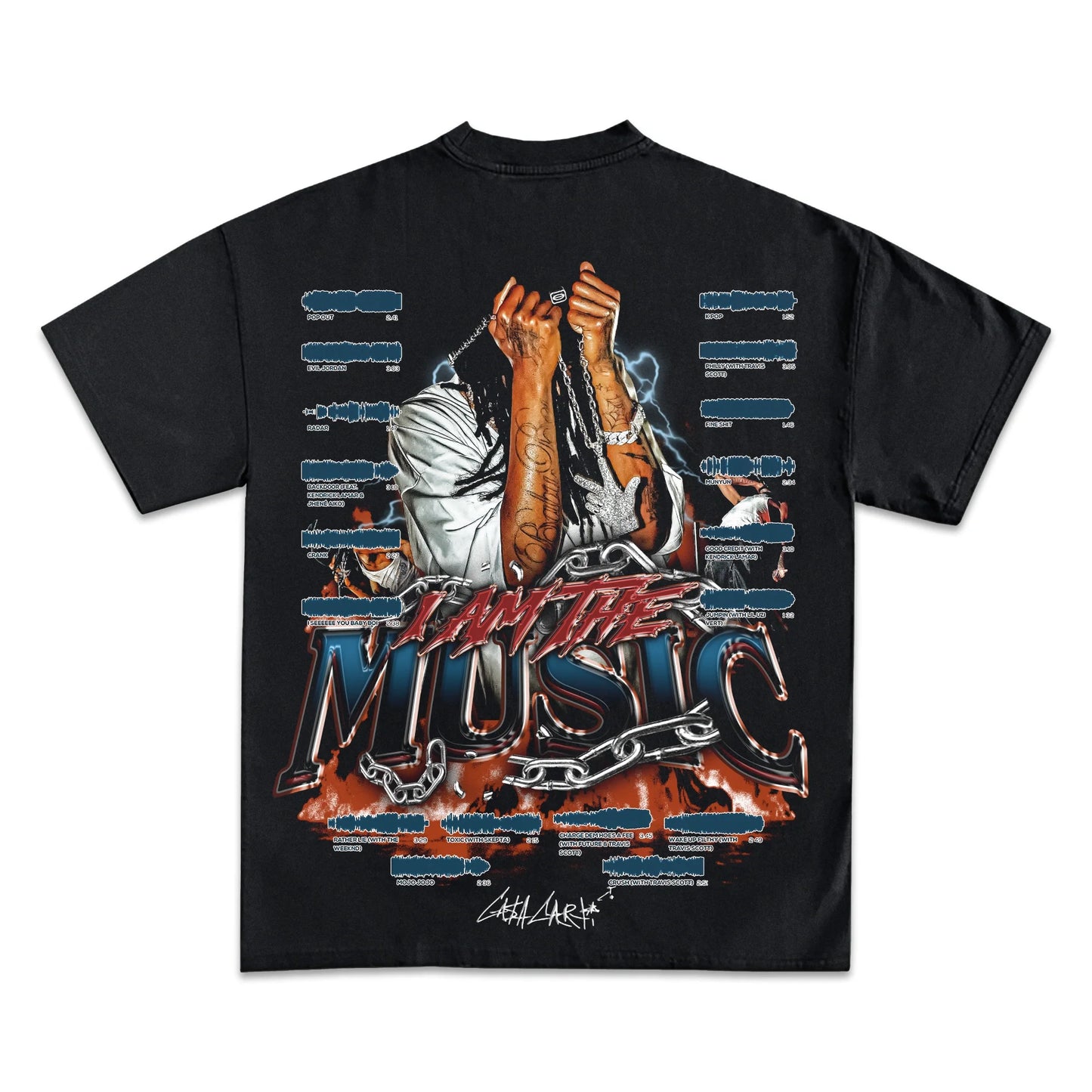 Exclusive Playboi Carti Icy Graphic T-Shirt: Heavyweight Cotton, Music Icon Fan Apparel