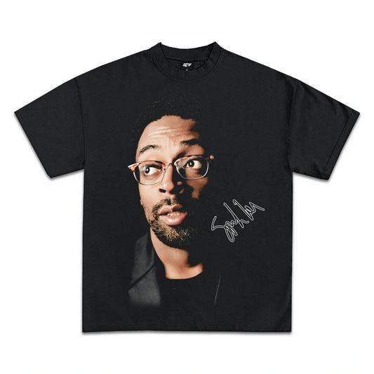 Spike Lee Director's Cut Graphic T-Shirt: Premium Heavyweight Cotton Crew Neck Tee